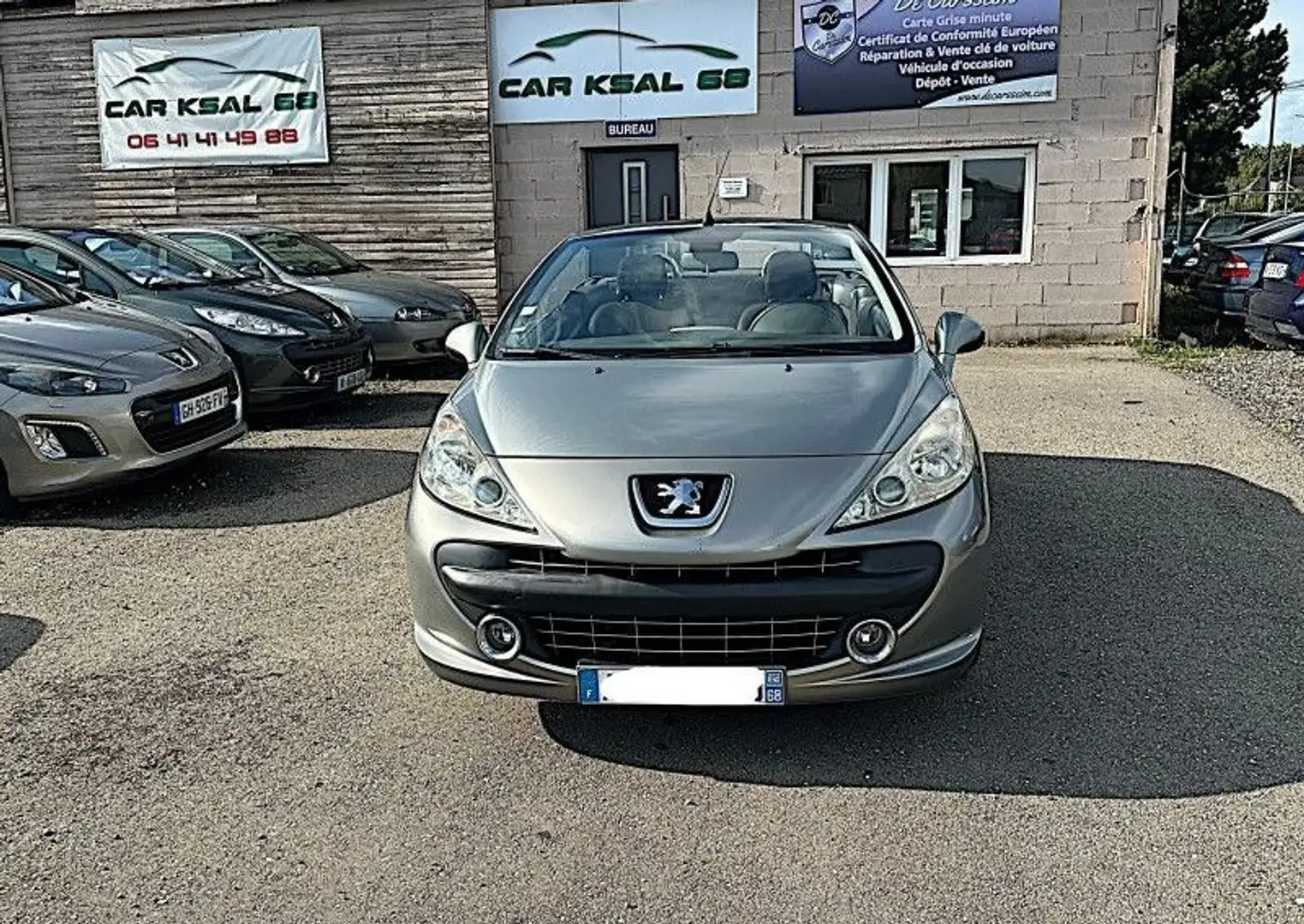 Peugeot 207 1.6 HDI110 SPORT FAP Gris - 2