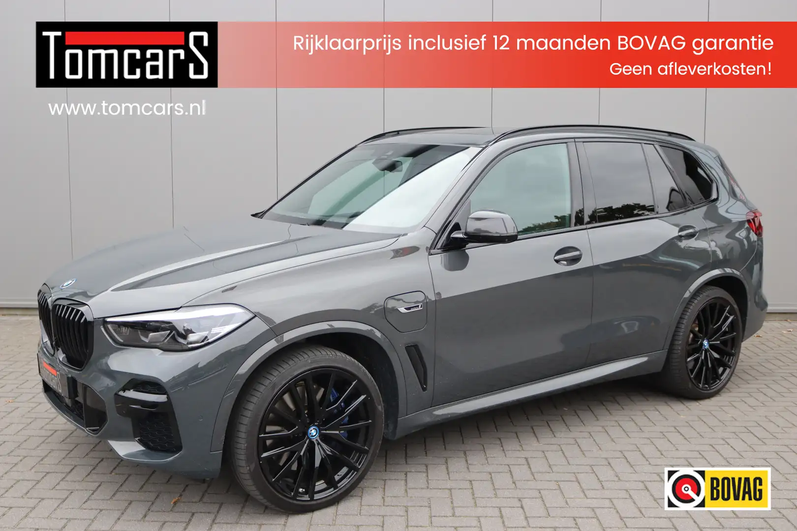BMW X5 xDrive45e High Executive Pano-dak/Luchtvering/22-I Gris - 1