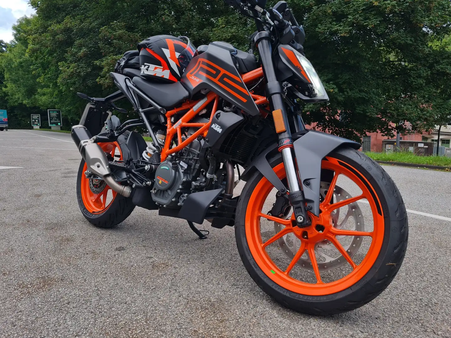 KTM 125 Duke KTM Duke Black Negru - 2