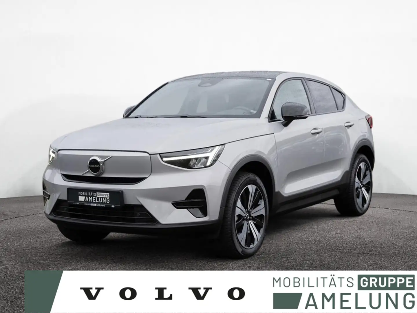 Volvo C40 Recharge Single Motor Plus NAVI LED PANO Срібний - 1