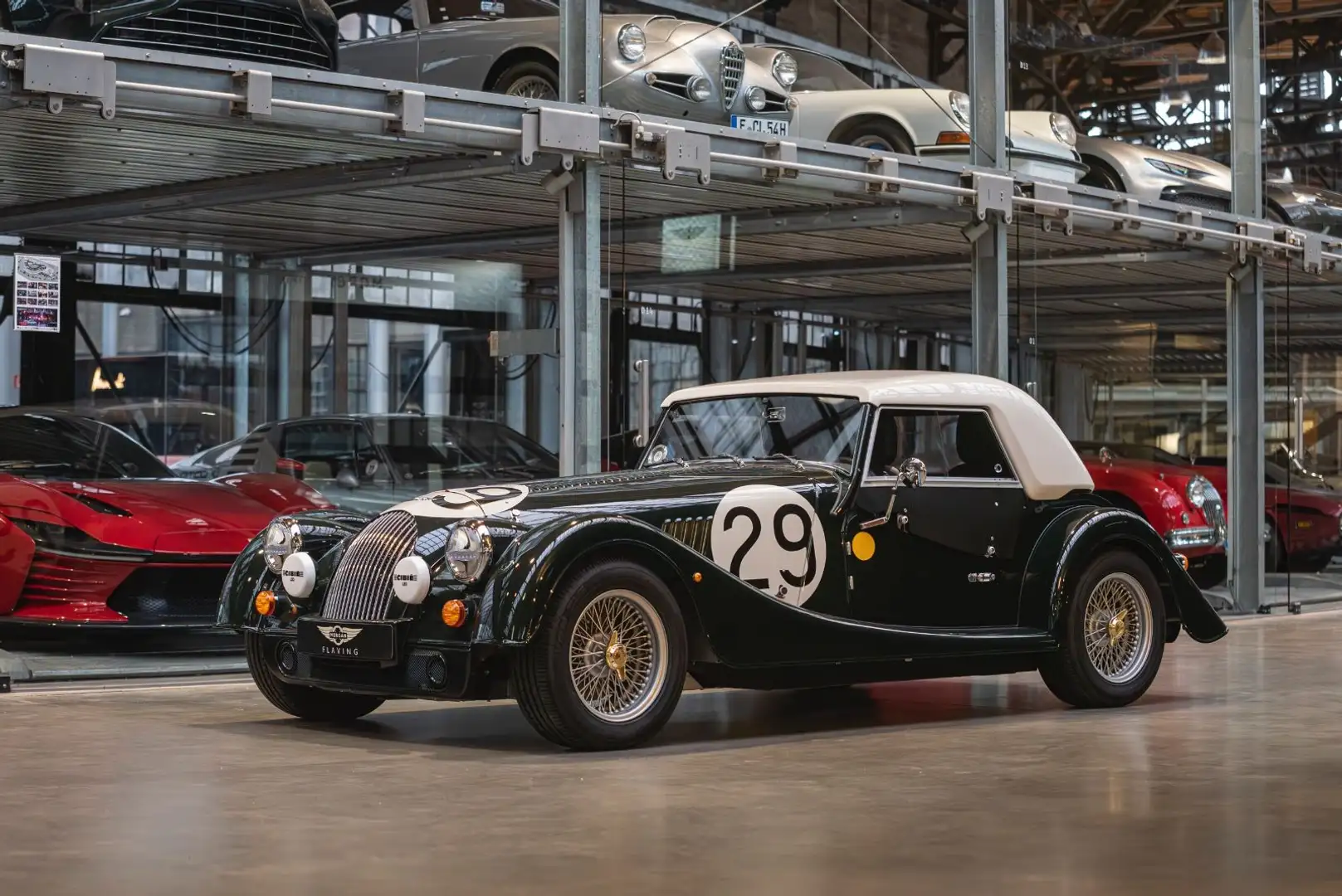 Morgan Plus 4 Plus Four LM62 - Sondermodell - Hardtop - 1.Hand Verde - 1