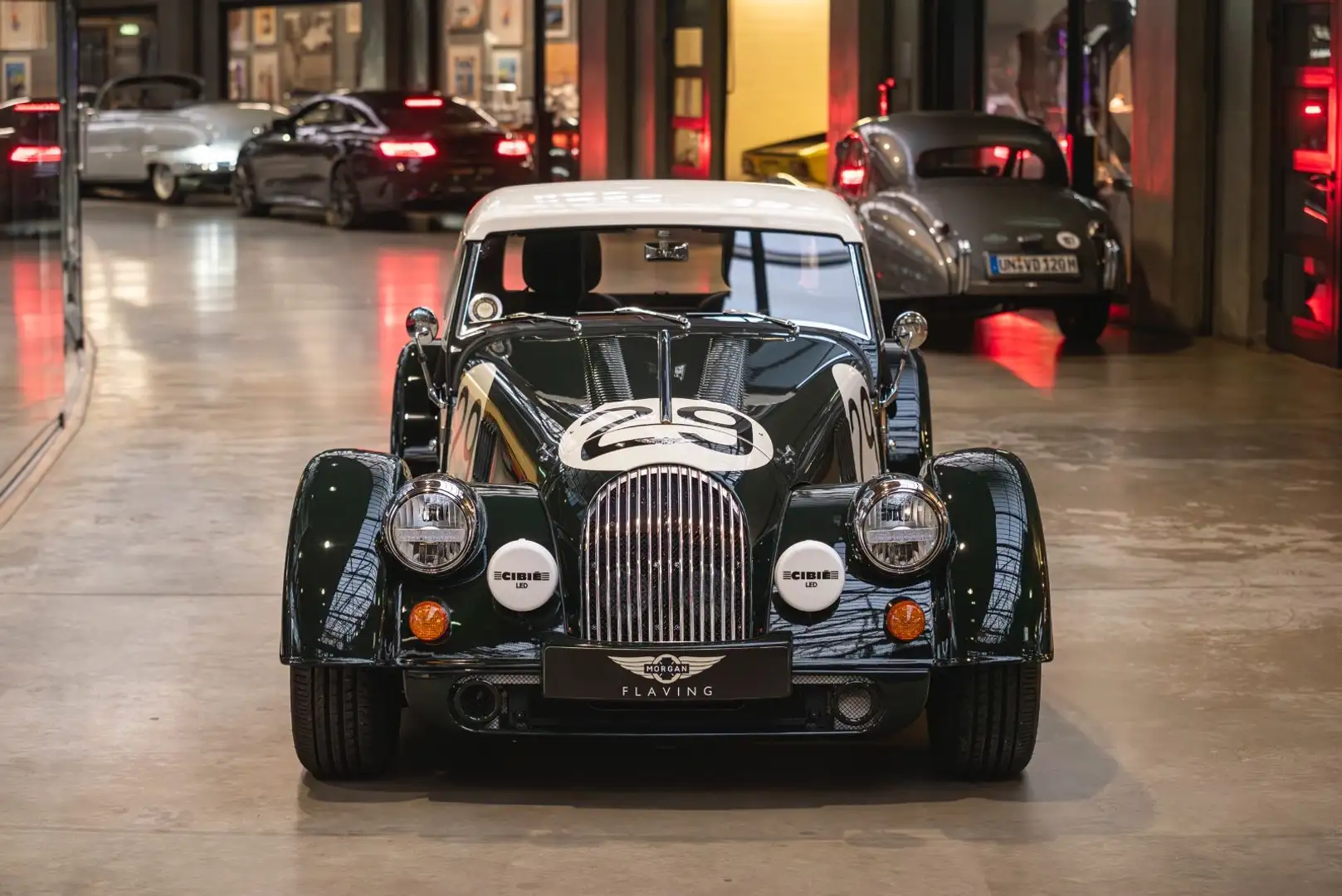 Morgan Plus 4 Plus Four LM62 - Sondermodell - Hardtop - 1.Hand Verde - 2