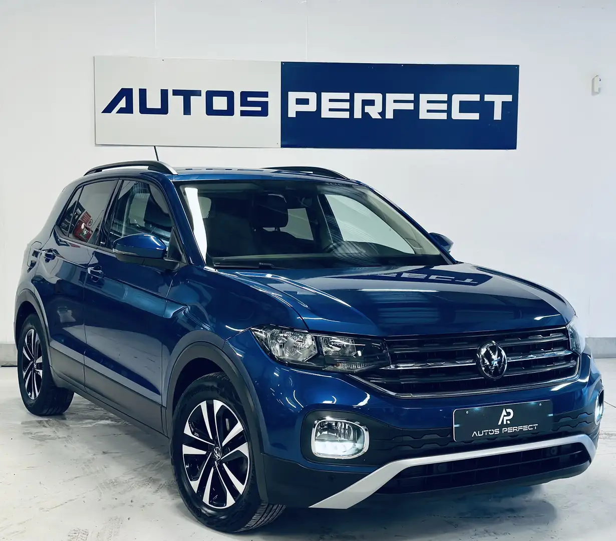Volkswagen T-Cross UNITED 1.0 TSI *44.331KM* CAMERA PDC CARPLAY NAVI Blau - 2