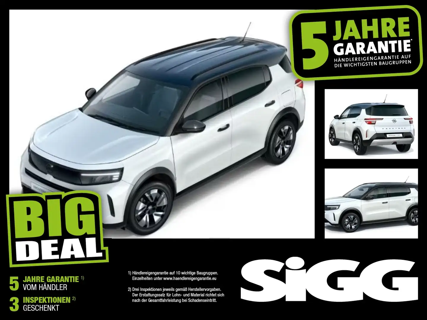 Opel Frontera 1.2 Turbo GS-LINE Mildhybrid Tageszulassung Weiß - 1