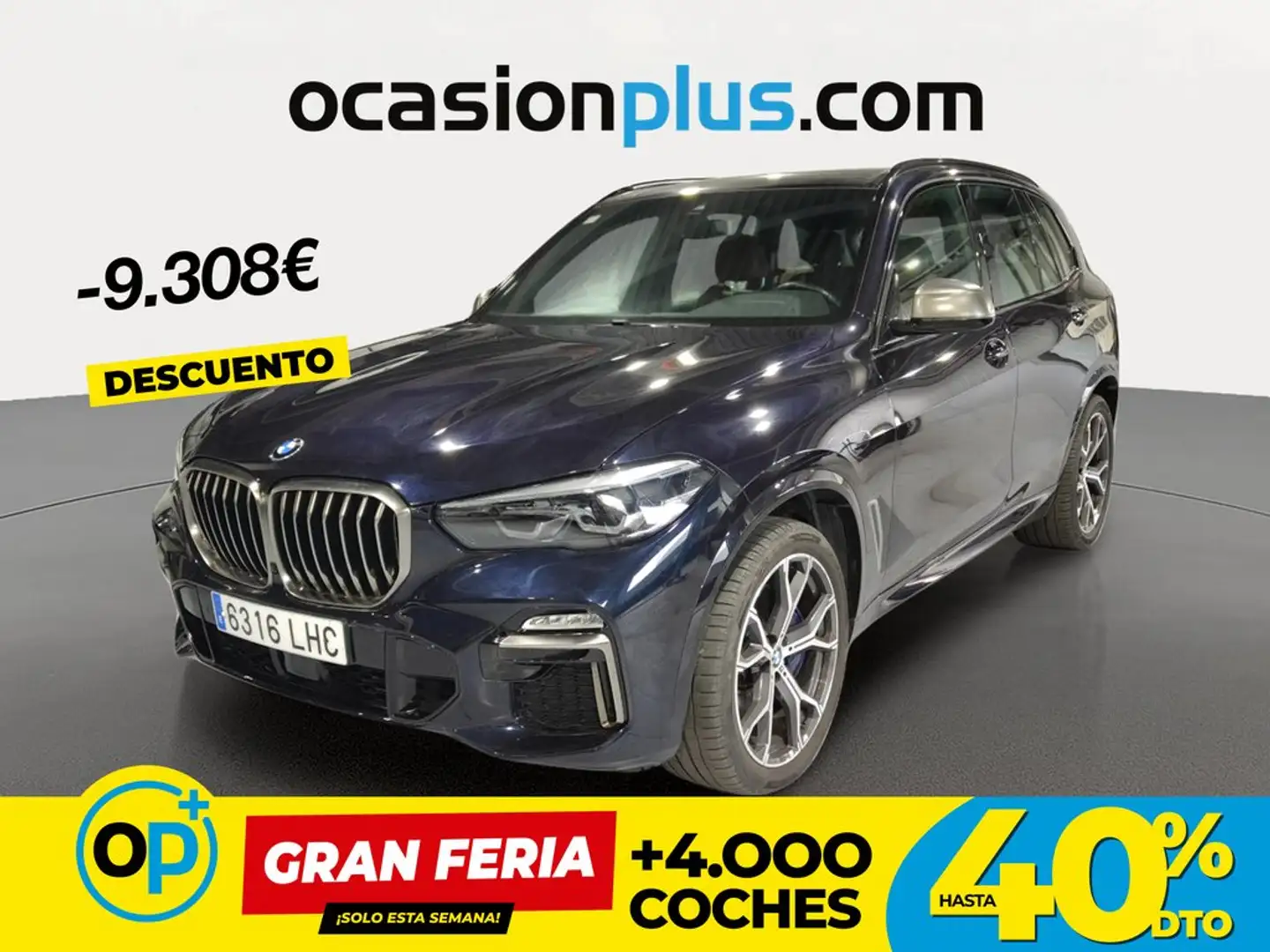 BMW X5 M M50dA Negro - 1