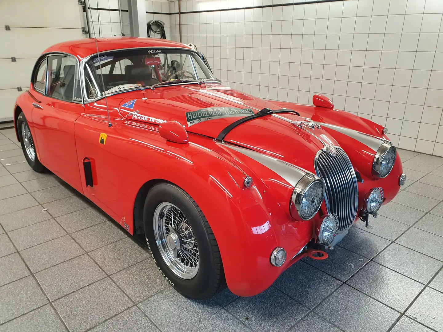 Jaguar XK 150 3.8 Coupe Race Einzelstück Rouge - 1
