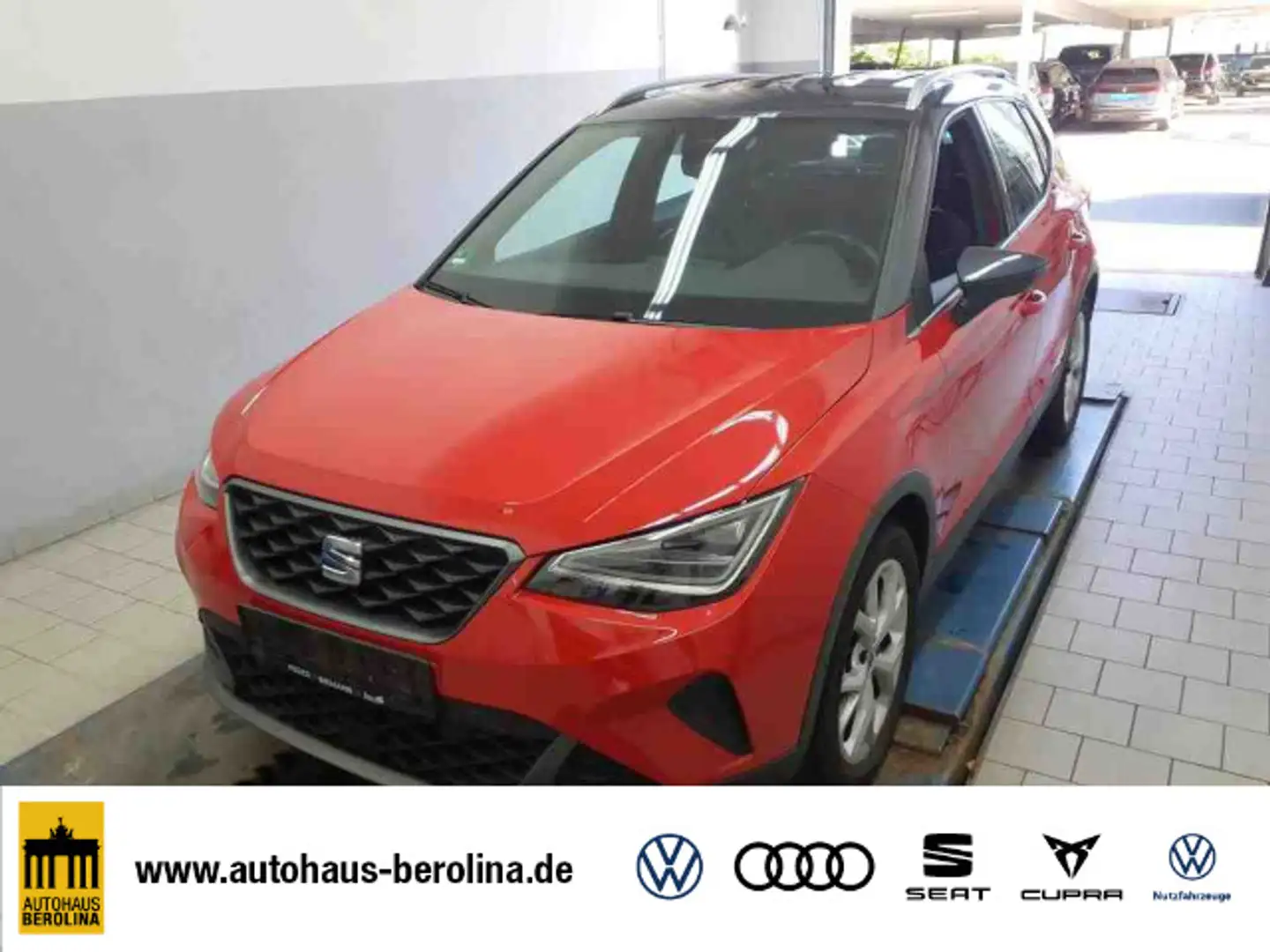 SEAT Arona 1.5 TSI FR DSG *NAV*Vision+*LED*GRA*SHZ* Rot - 1