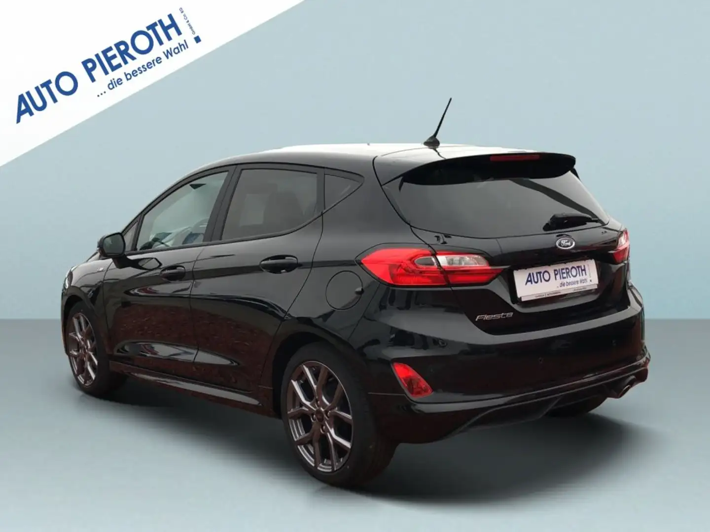 Ford Fiesta 1.0 EcoBoost S&S ST-LINE (JHH) Zwart - 2