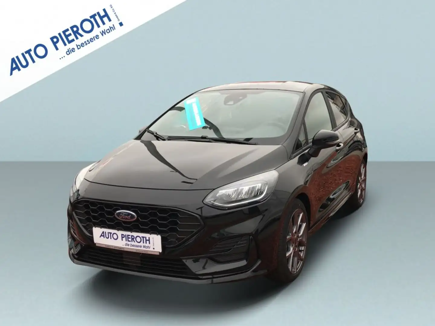 Ford Fiesta 1.0 EcoBoost S&S ST-LINE (JHH) Zwart - 1