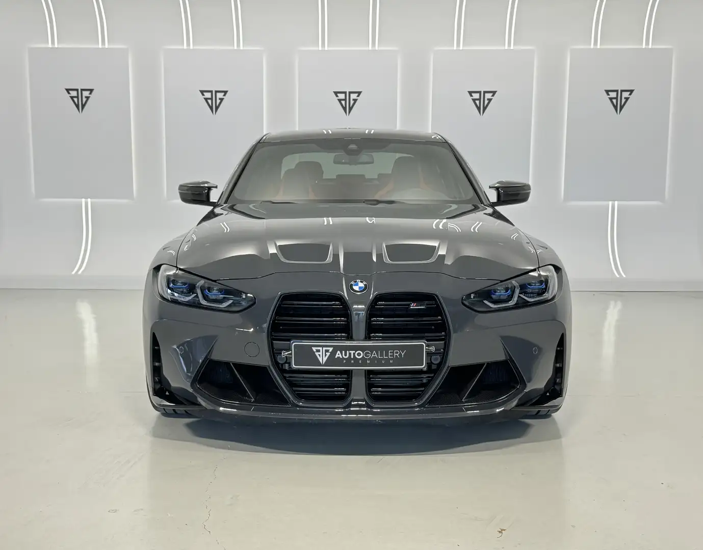 BMW M3 Competition Gris - 2