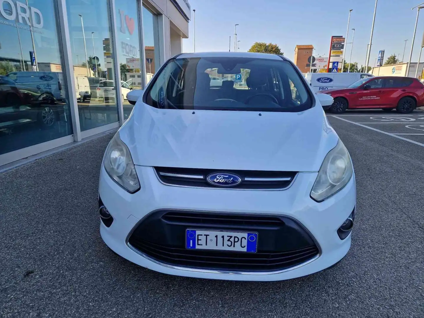 Ford C-Max 7 POSTI 1.6 TDCi 95CV Plus Bianco - 2
