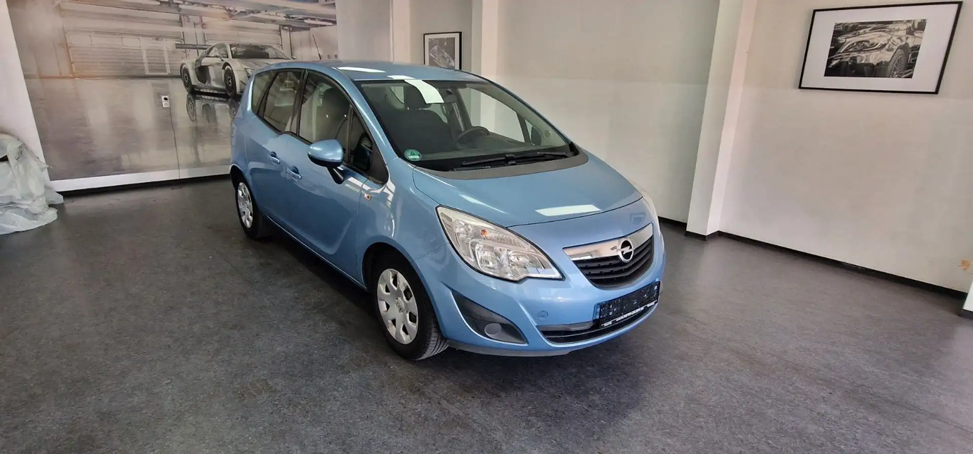 Opel Meriva 1.4 Selection Klima WR+SR TÜV 07/2027 Blu/Azzurro - 2