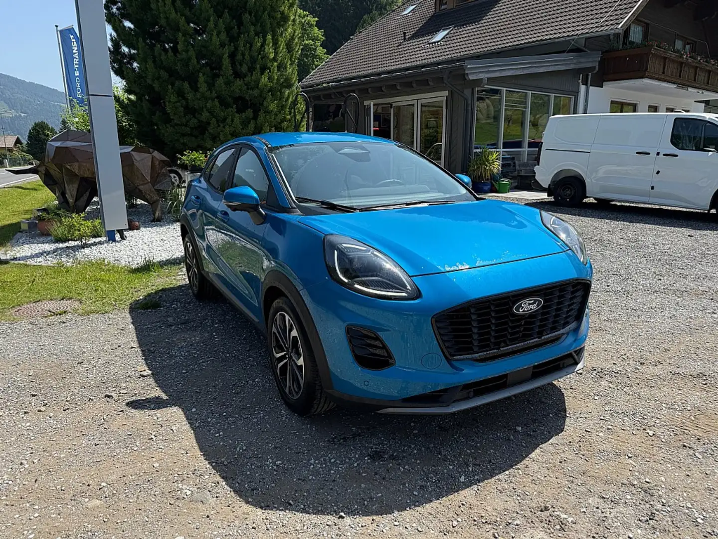 Ford Puma Titanium Bleu - 2