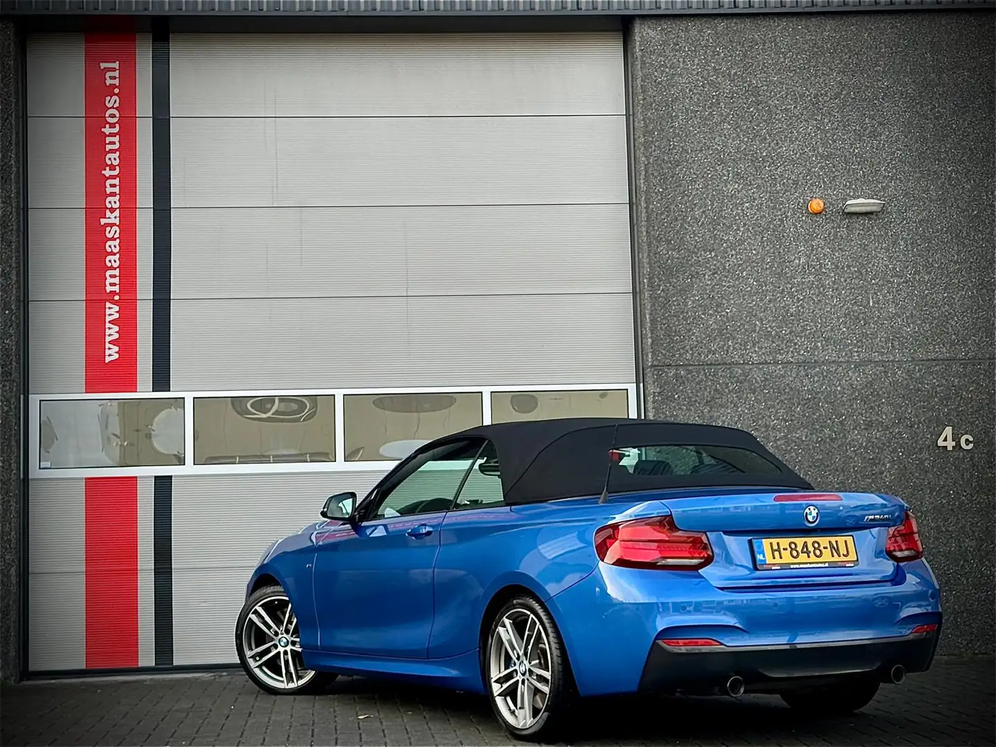 BMW 240 2-Serie Cabrio (f23) M240i High Executive / Harman Bleu - 2