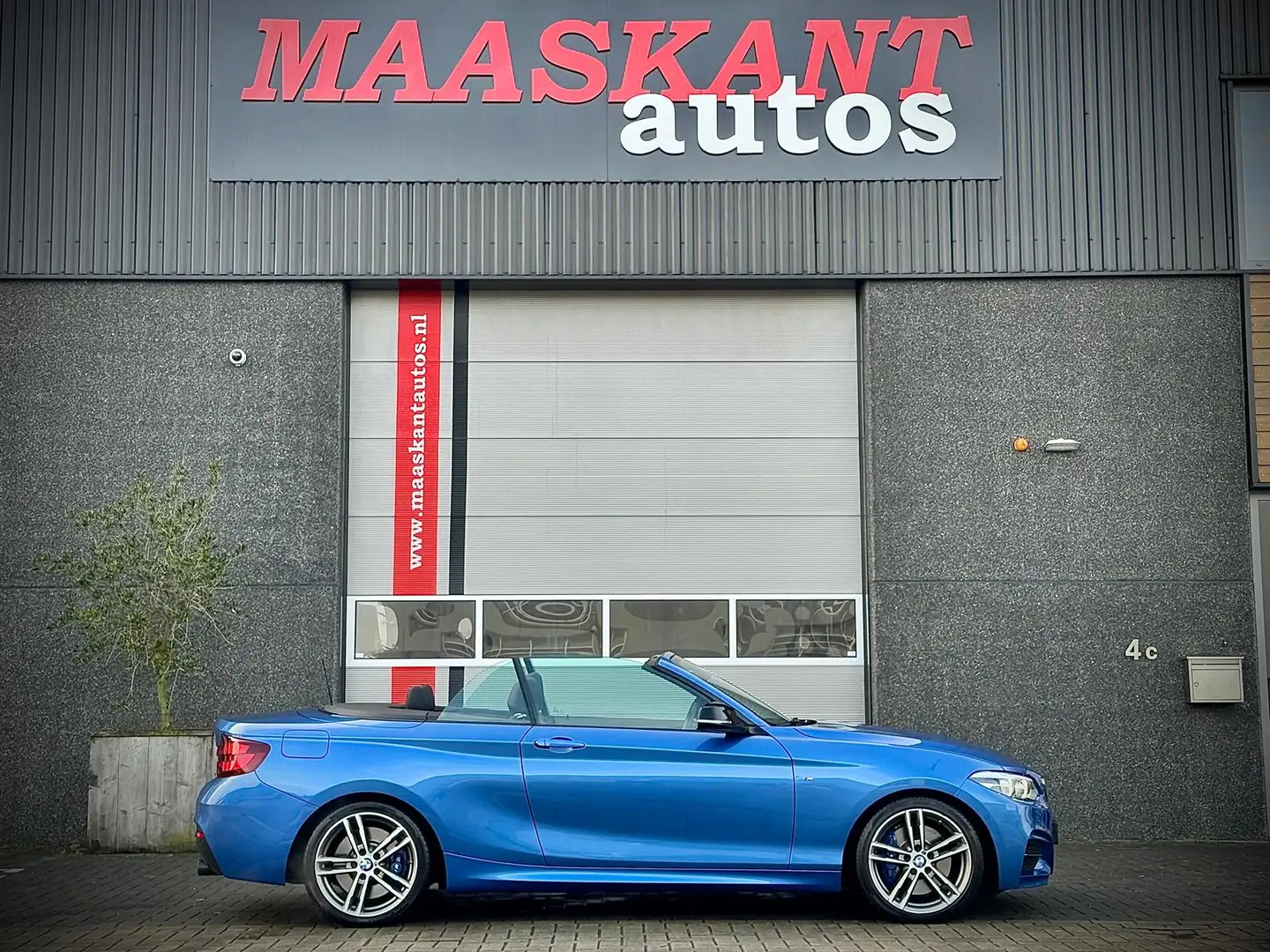 BMW 240 2-Serie Cabrio (f23) M240i High Executive / Harman Bleu - 1