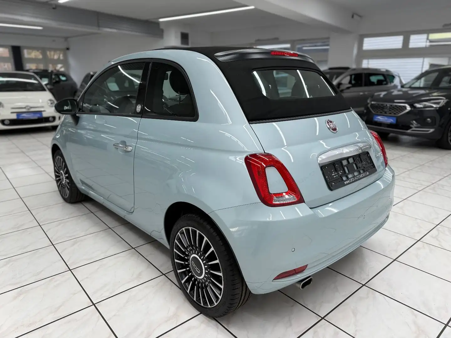 Fiat 500C Launch Edition*Carplay*Klimaauto*PDC* Bleu - 2