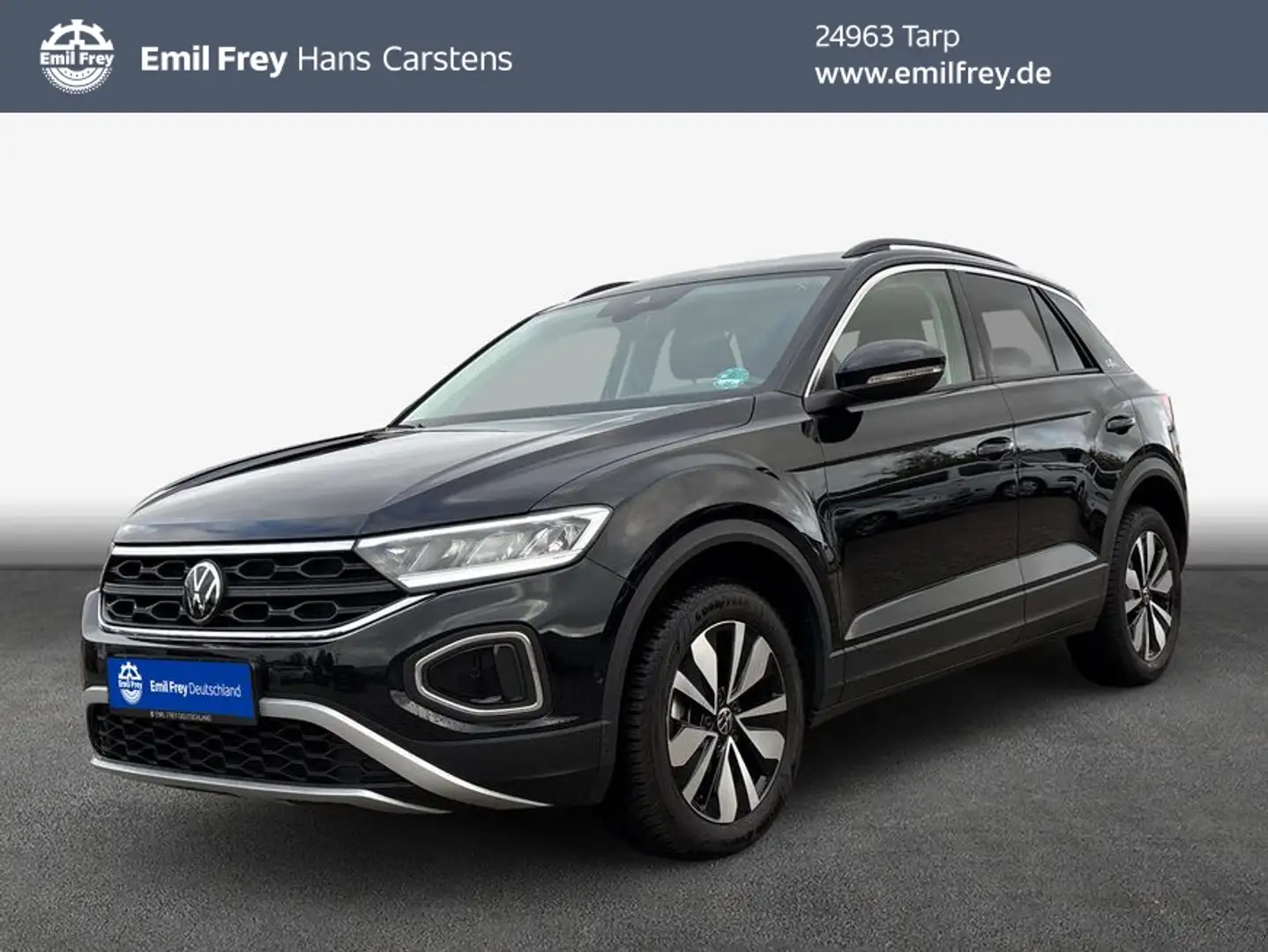 Volkswagen T-Roc Goal 1.0 TSI Navi ACC Sitz-Komfort-Paket Schwarz - 1