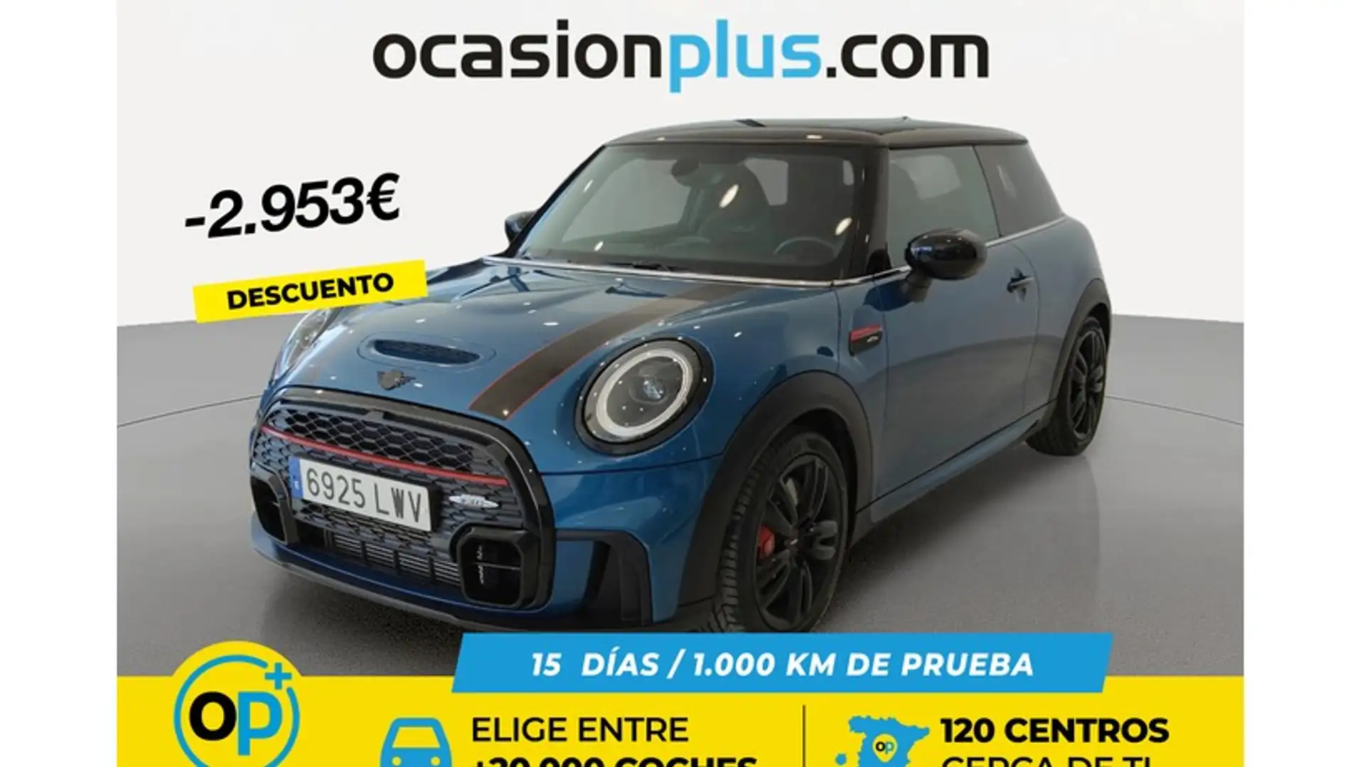 MINI John Cooper Works Aut. Bleu - 1