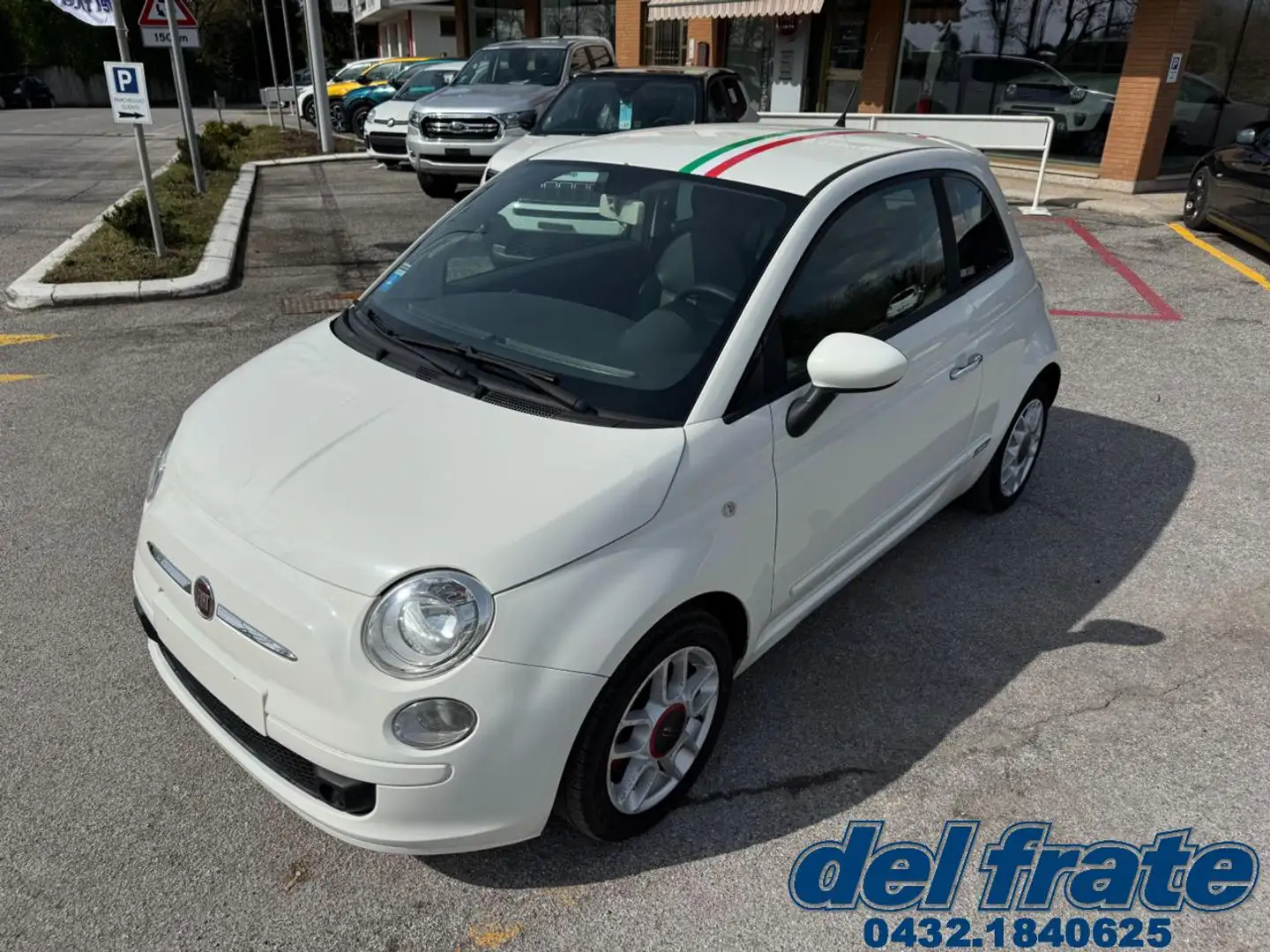 Fiat 500 II 1.4 16v 100Cv Sport NEOPATENTATI Weiß - 1