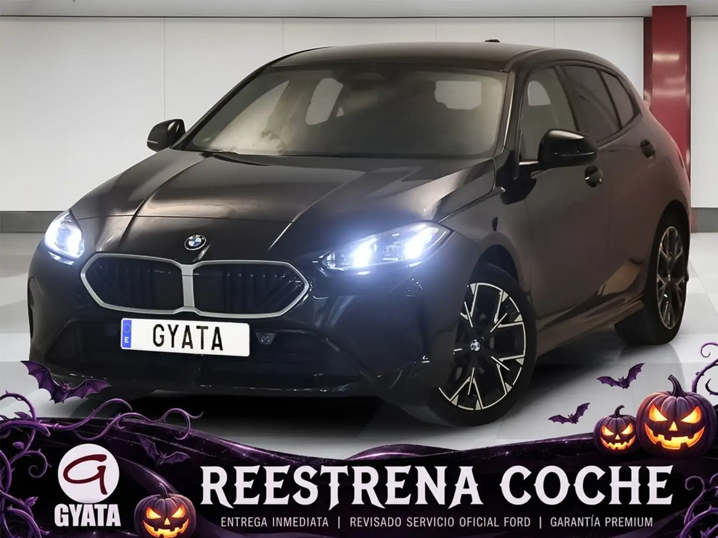 BMW 116 116iA Negro - 1