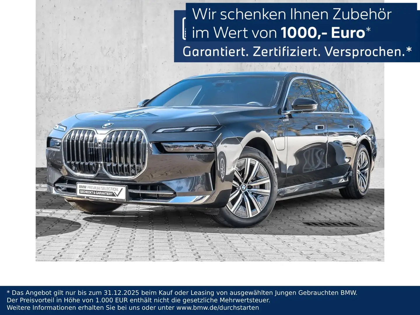 BMW 750 e xDrive Integral DA Prof. PA Prof. HuD Multifunkt Gris - 1
