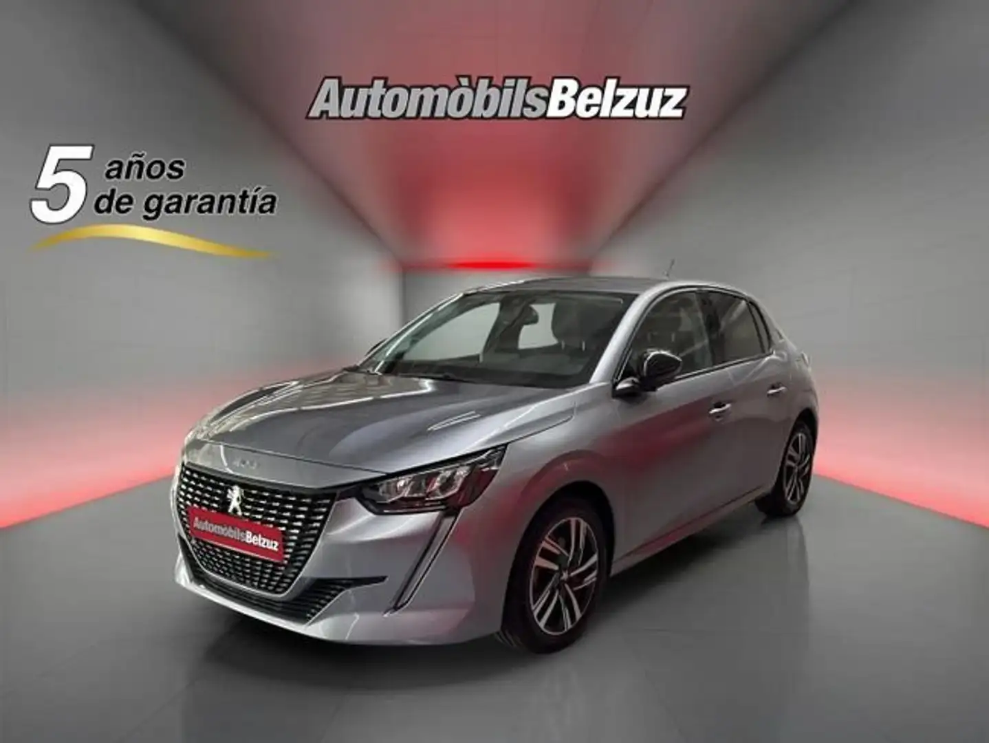 Peugeot 208 1.2 Puretech S&S Allure EAT8 100 Gris - 1