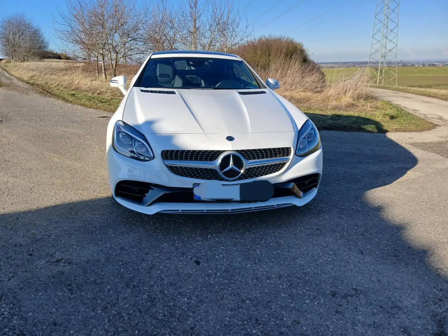 Mercedes-Benz SLC 180 SLC+180+9G-TRONIC Белый - 2