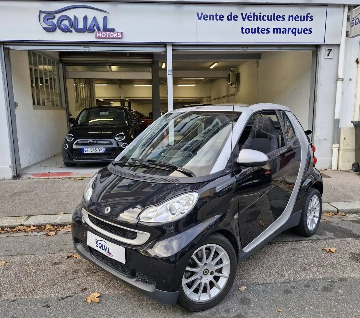 smart forTwo Cabriolet II 71ch mhd Passion Softouch Gris - 1