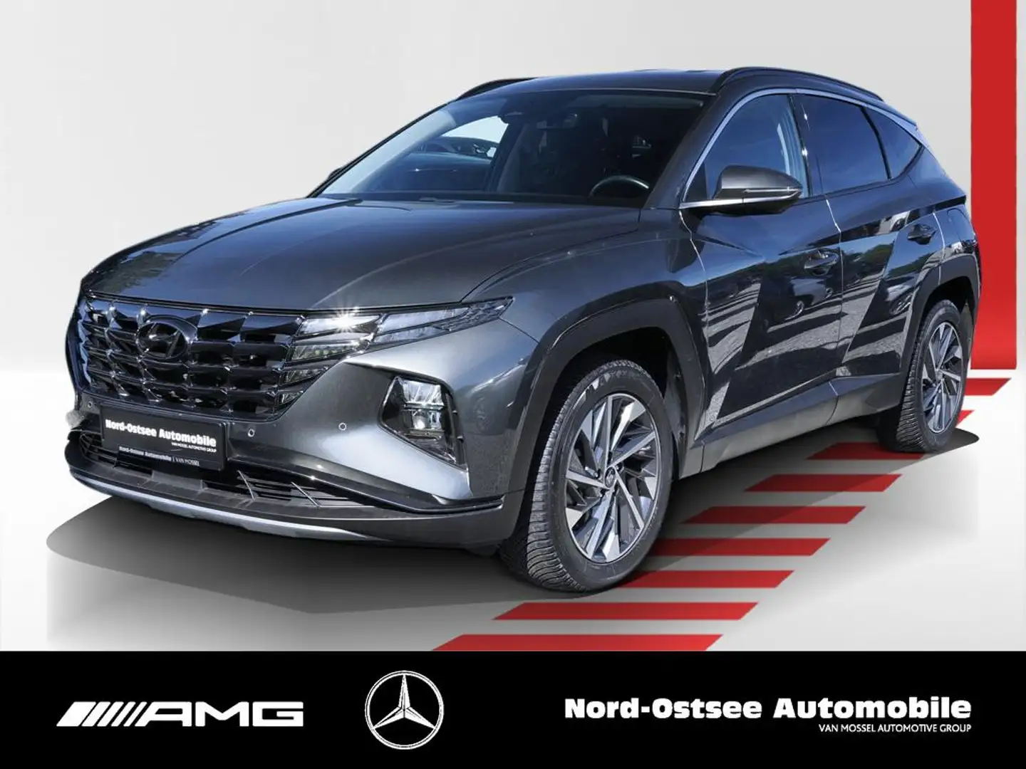 Hyundai TUCSON 1.6  SOUND LED NAVI KAMERA SITZHZG PDC Gris - 1