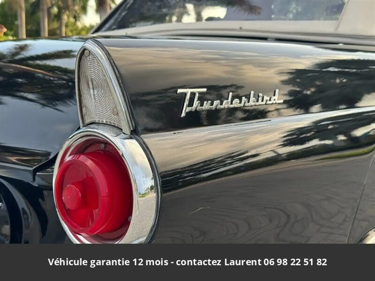 Ford Thunderbird 1955 Convertible 292 CI 195 HP Code P 3 vitesses Tous compris, foto 4