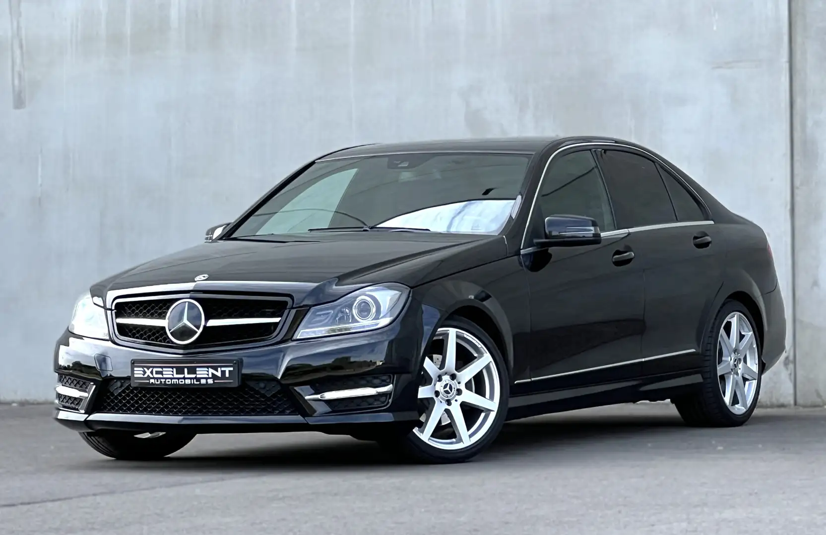 Mercedes-Benz C 250 CGI/PACK AMG/BOITE AUTO/CAR PLAY/BLUETOOTH/FULL Zwart - 1