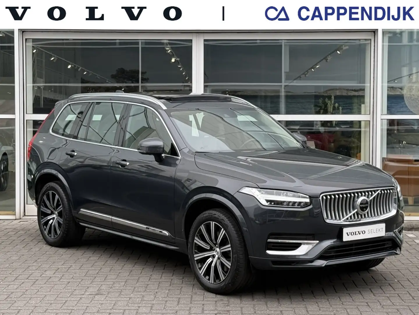 Volvo XC90 T8 390PK Recharge Inscription| Panodak| Adap.Cruis Grigio - 1