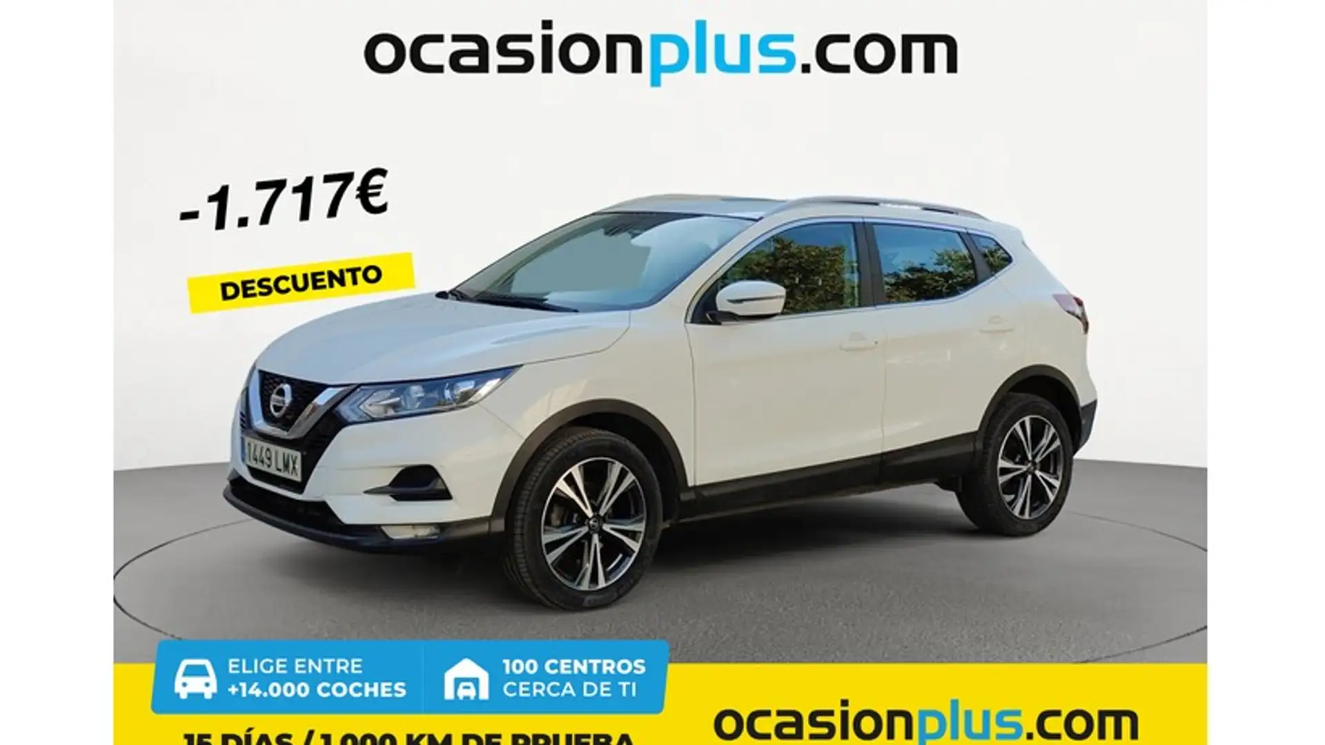 Nissan Qashqai 1.3 DIG-T Acenta 4x2 103kW Weiß - 1