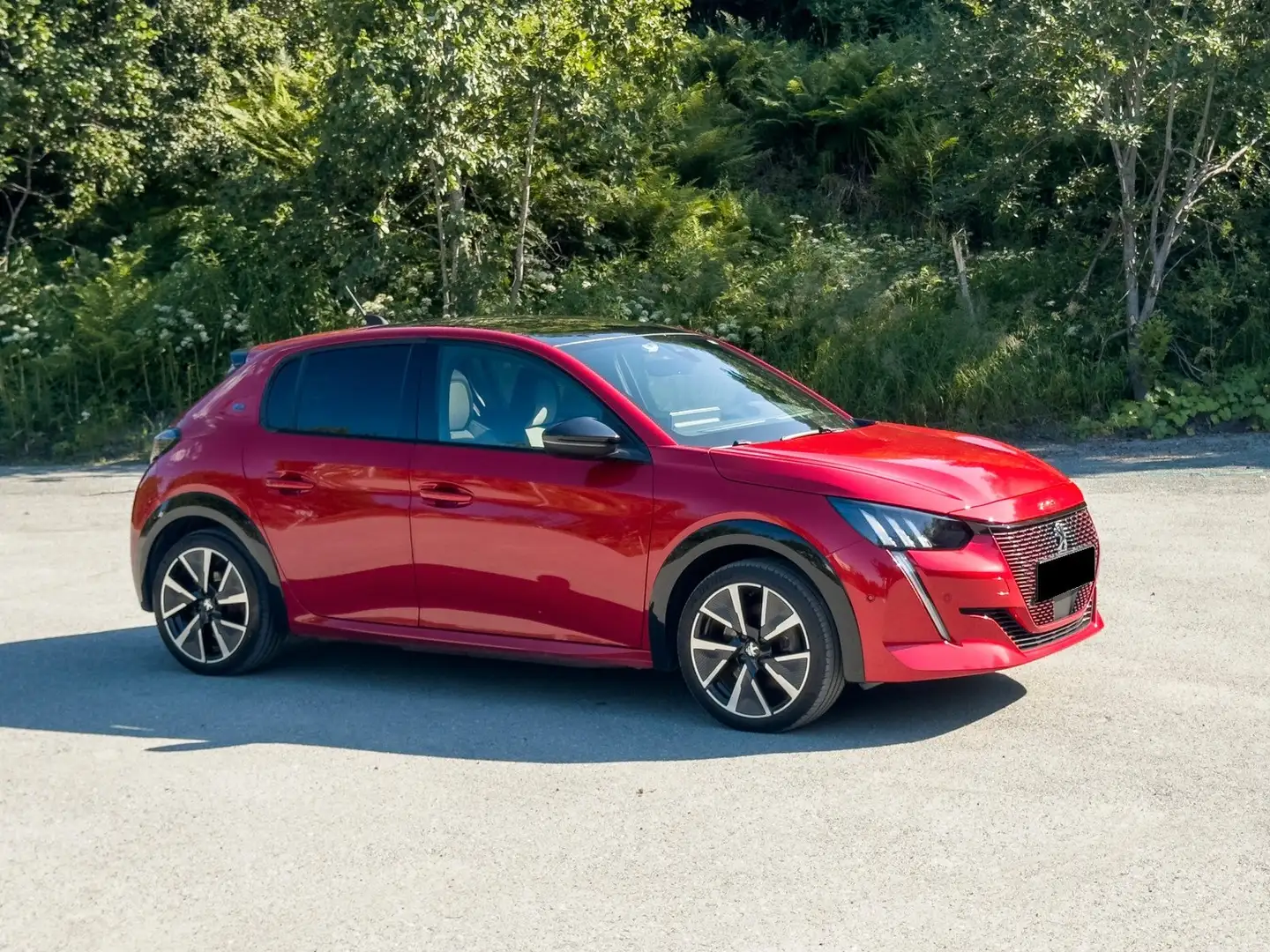 Peugeot e-208 208 Elektromotor 136 GT Pack Roşu - 1
