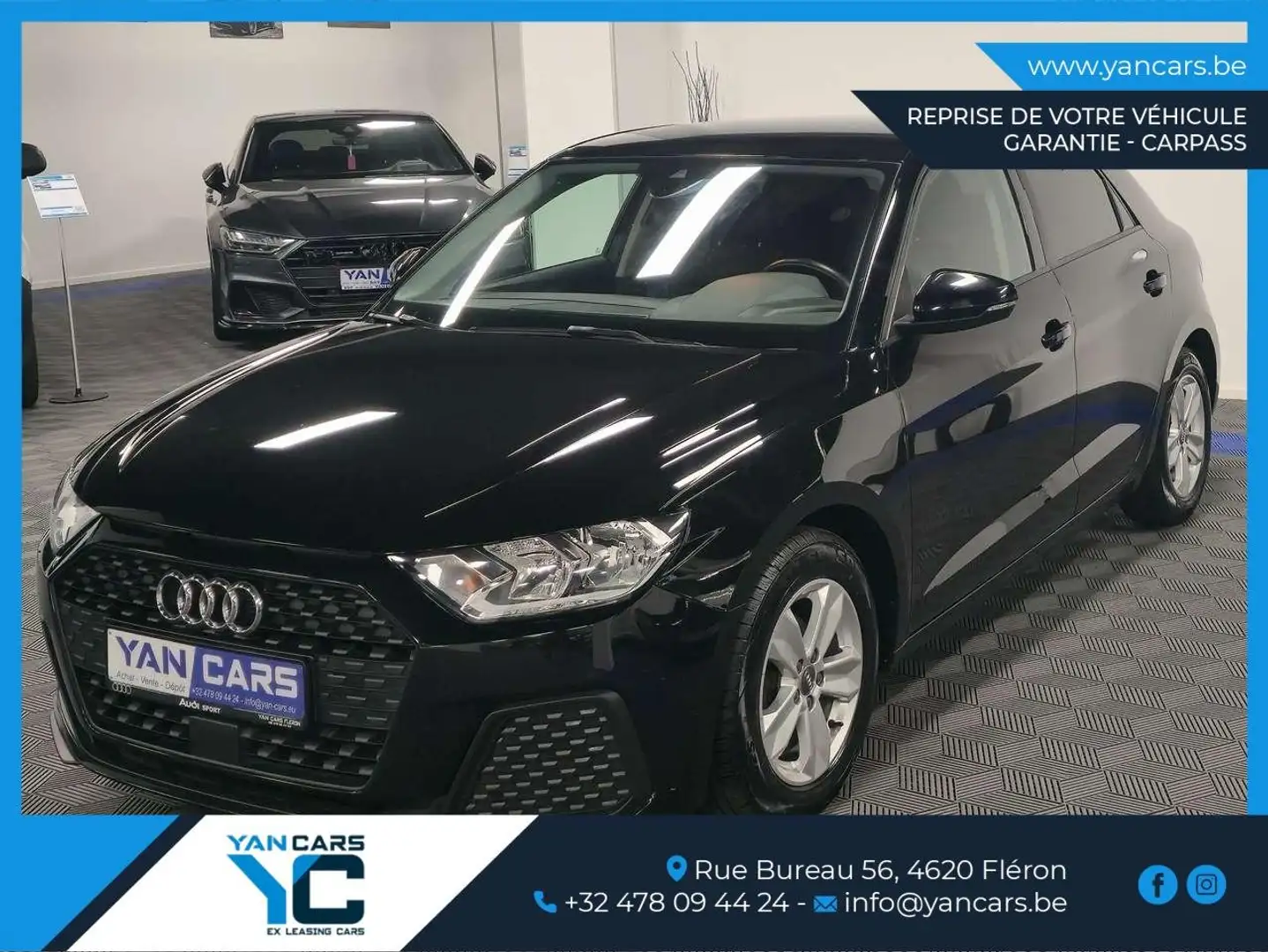 Audi A1 Sportback * 1.0 ESSENCE * TOP ETAT * CERAMIQUE! Noir - 1