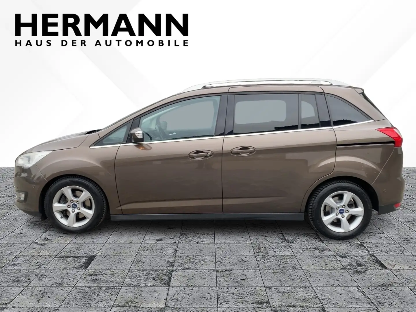 Ford Grand C-Max 1.0 EcoBoost Titanium *NAVI*SHZ*PDC Braun - 2