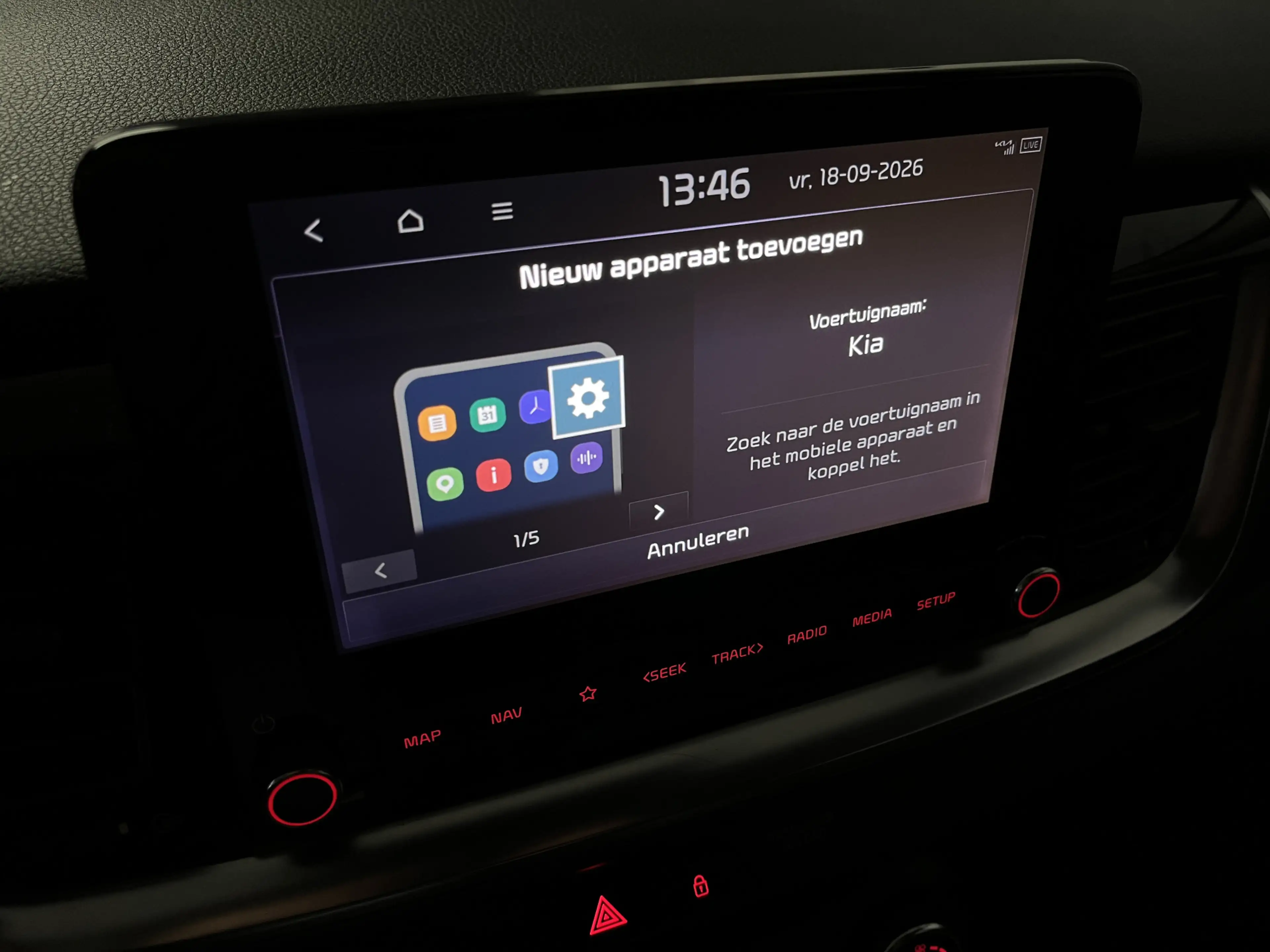 Kia Stonic 1.0 T-GDi MHEV DynamicLine 1E EIGN/ECC/CAMERA/APPL — photo 16