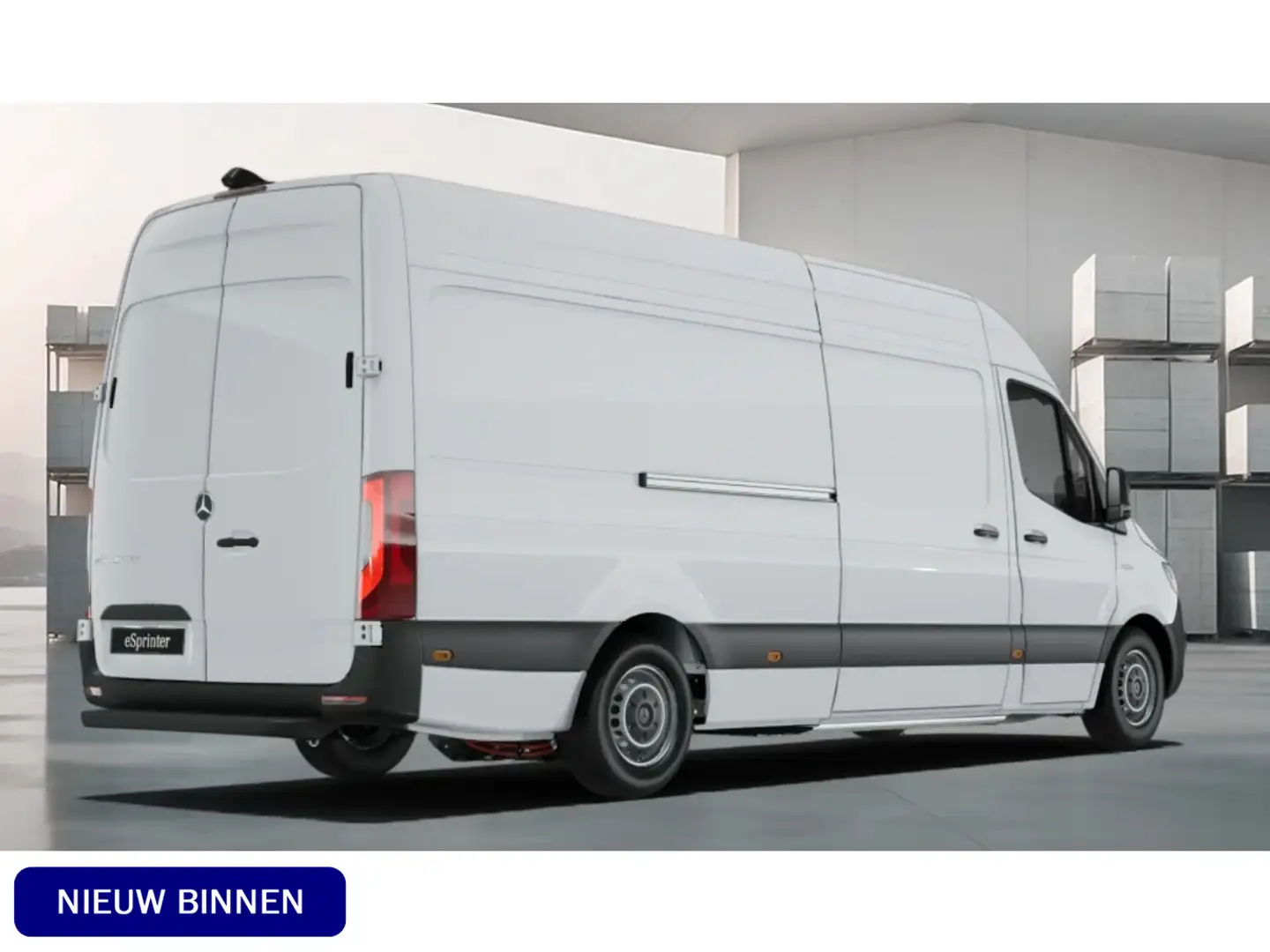 Mercedes-Benz eSprinter L3H2 113kWh! 446 Wltp B-rijbewijs Nieuw! Wit - 2