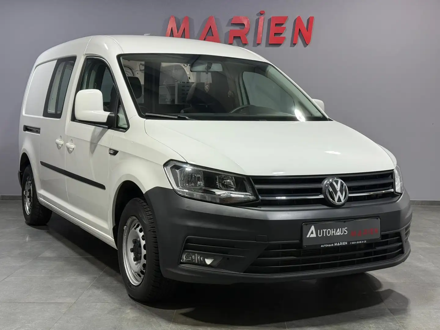 Volkswagen Caddy 2.0 TDI *KLIMA*PDC*AHK*TEMPOMAT Weiß - 2