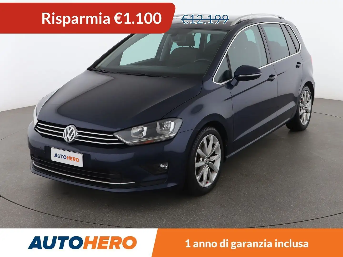 Volkswagen Golf Sportsvan 1.4 TSI Highline Blu/Azzurro - 1