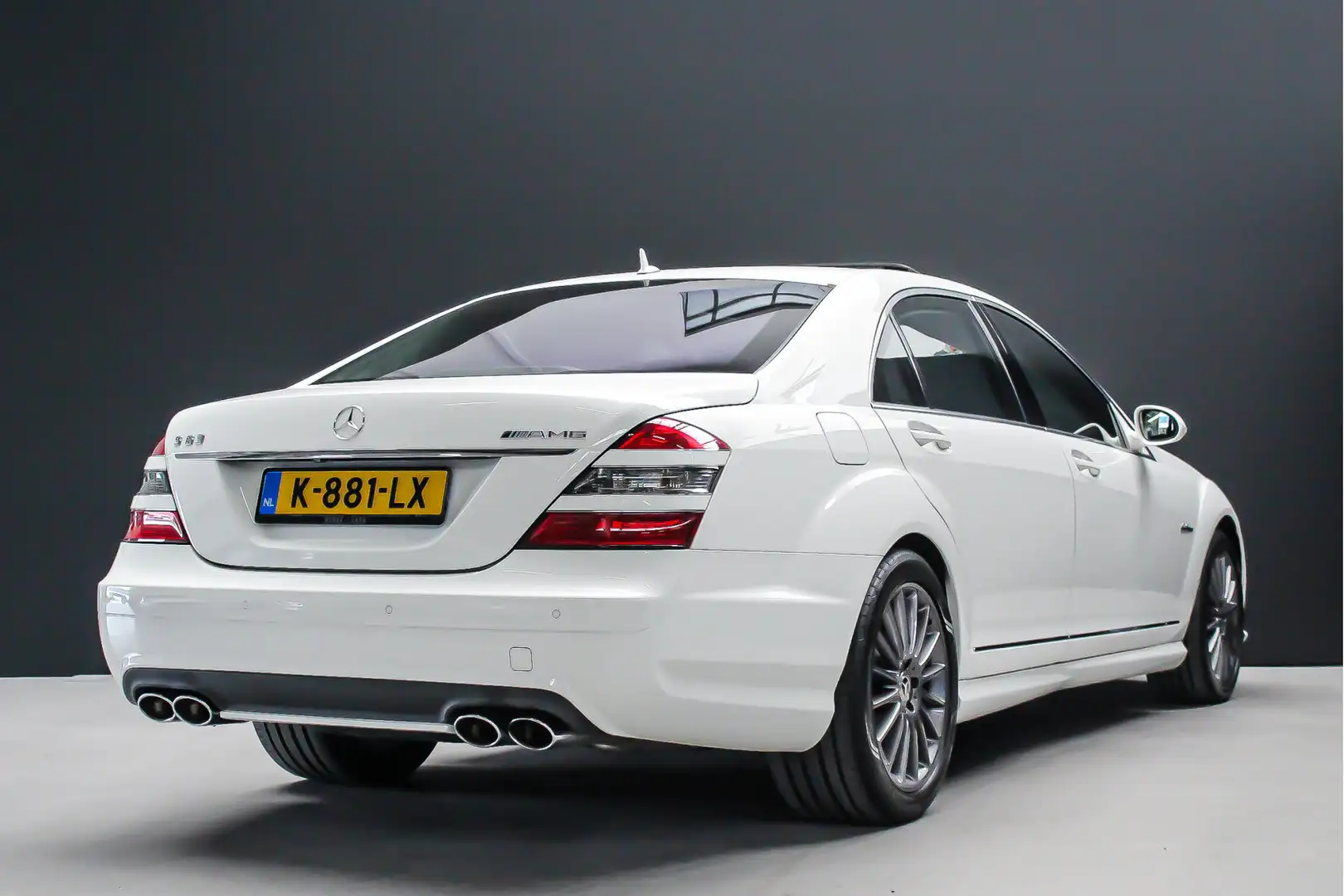Mercedes-Benz S 63 AMG Lang Youngtimer |nieuwe remmerij rondom|nightvisio White - 2