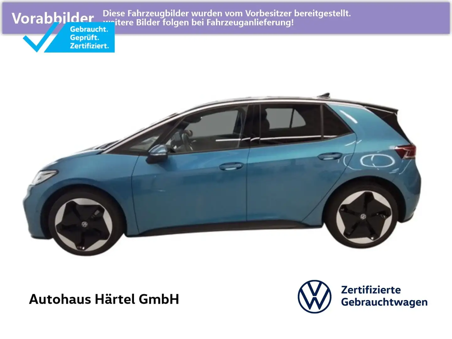 Volkswagen ID.3 PRO S 77 KWH AUTOMATIK (+ACC-RADAR+NAVI) LED Blau - 1