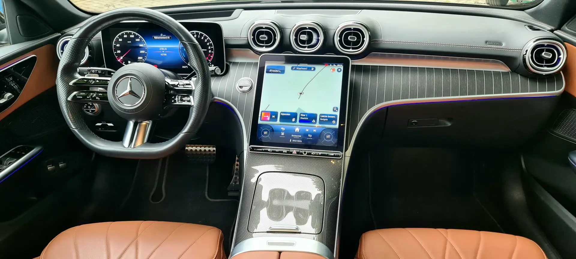 Mercedes-Benz C 300 C 300 e T 9G-TRONIC AMG Line Noir - 2