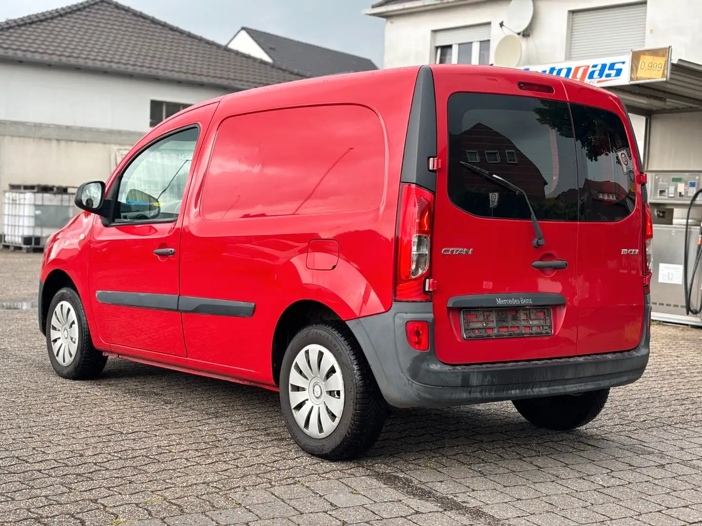 Mercedes-Benz Citan Kasten 111 CDI lang Tüv-Insp Neu TOP* Červená - 2