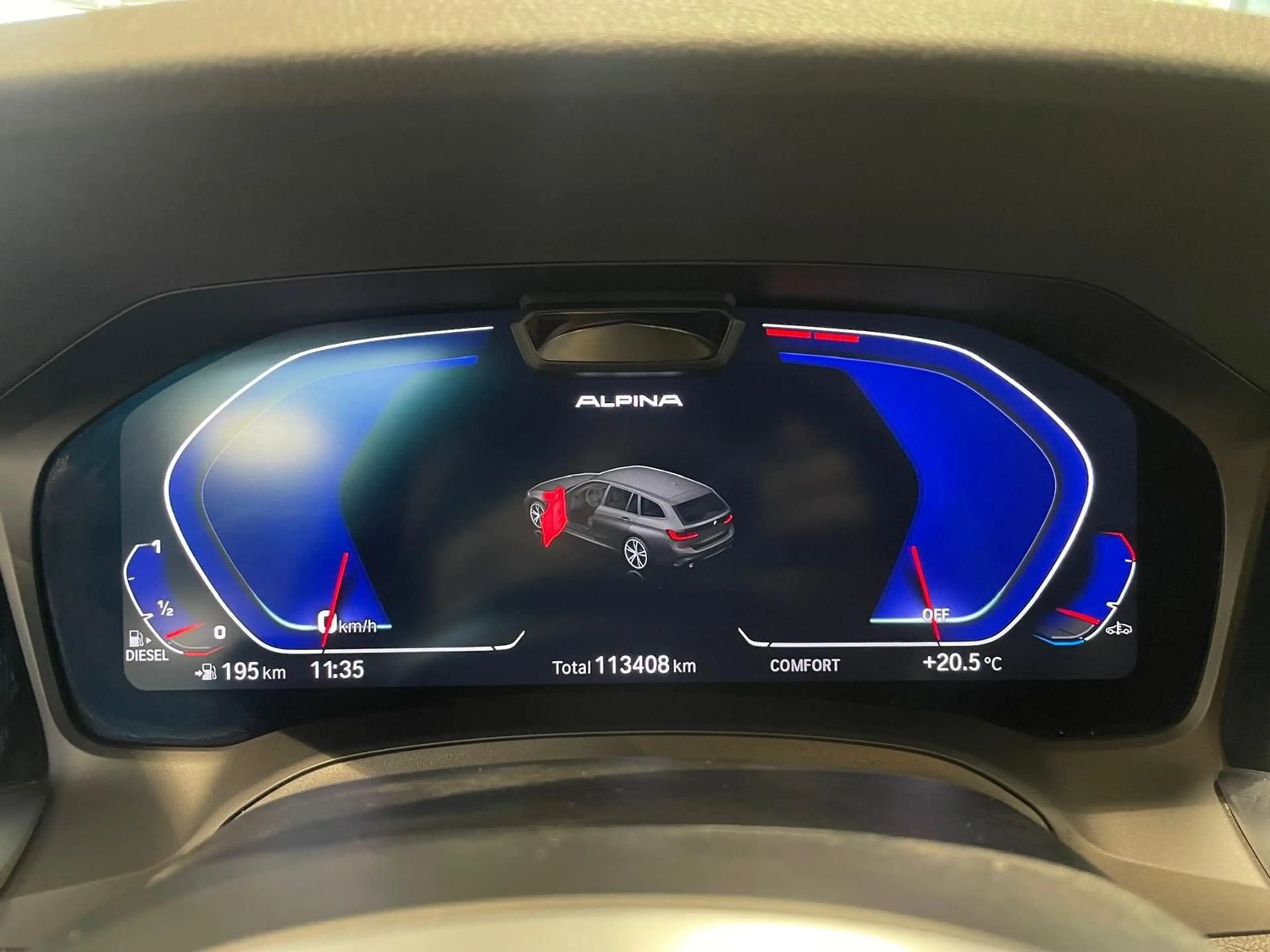 Alpina D3 S xDrive AHK HuD H&K Panorama 19" LaserBlackLine — photo 13