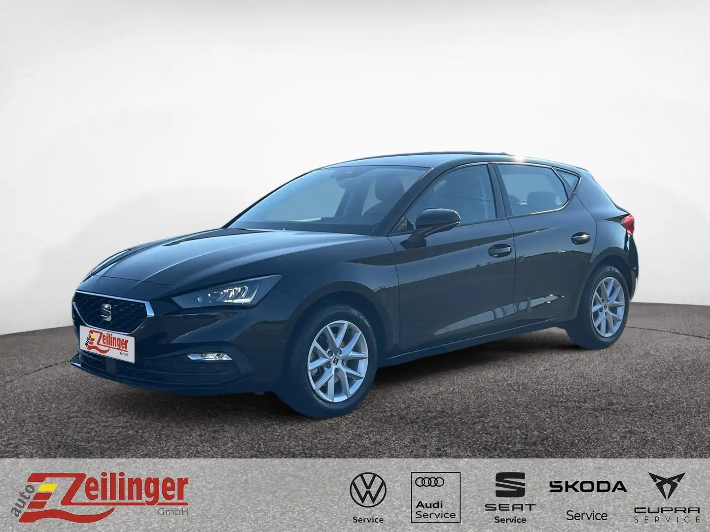 SEAT Leon Style eTSI DSG|5-J-GAR|NAVI|ACC|KAMERA|LED Negro - 1
