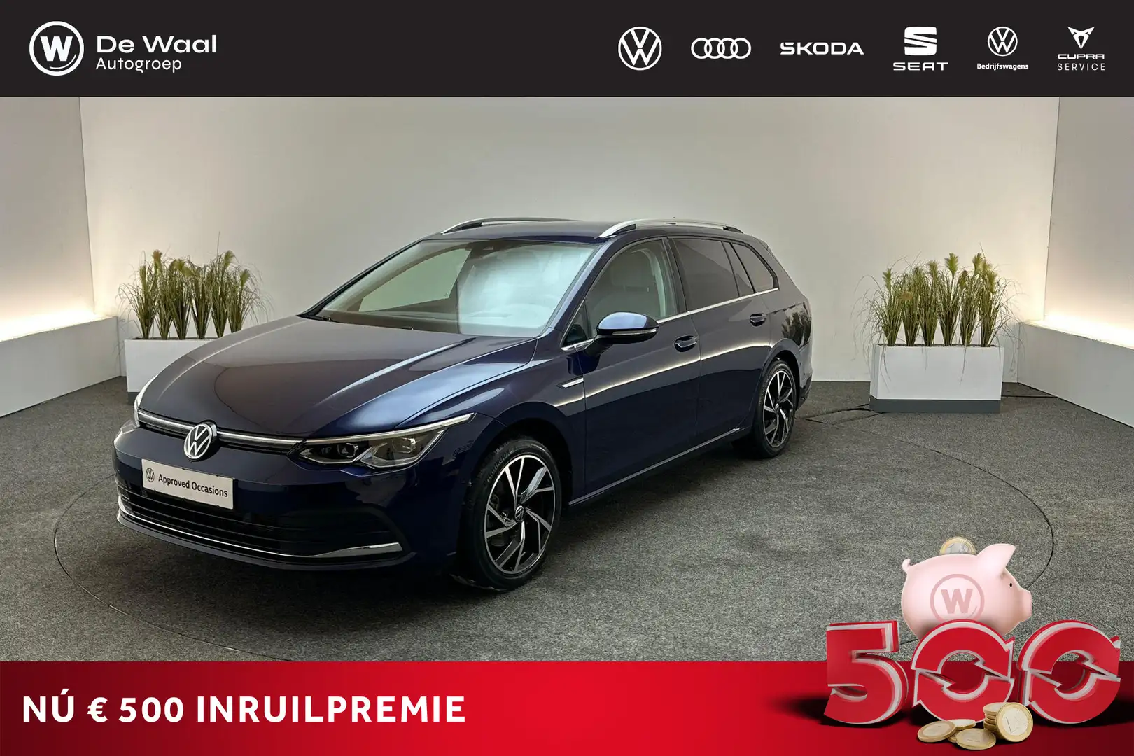 Volkswagen Golf Variant 1.5 130pk DSG eTSI Style | Park Assist, Afneembare Azul - 1