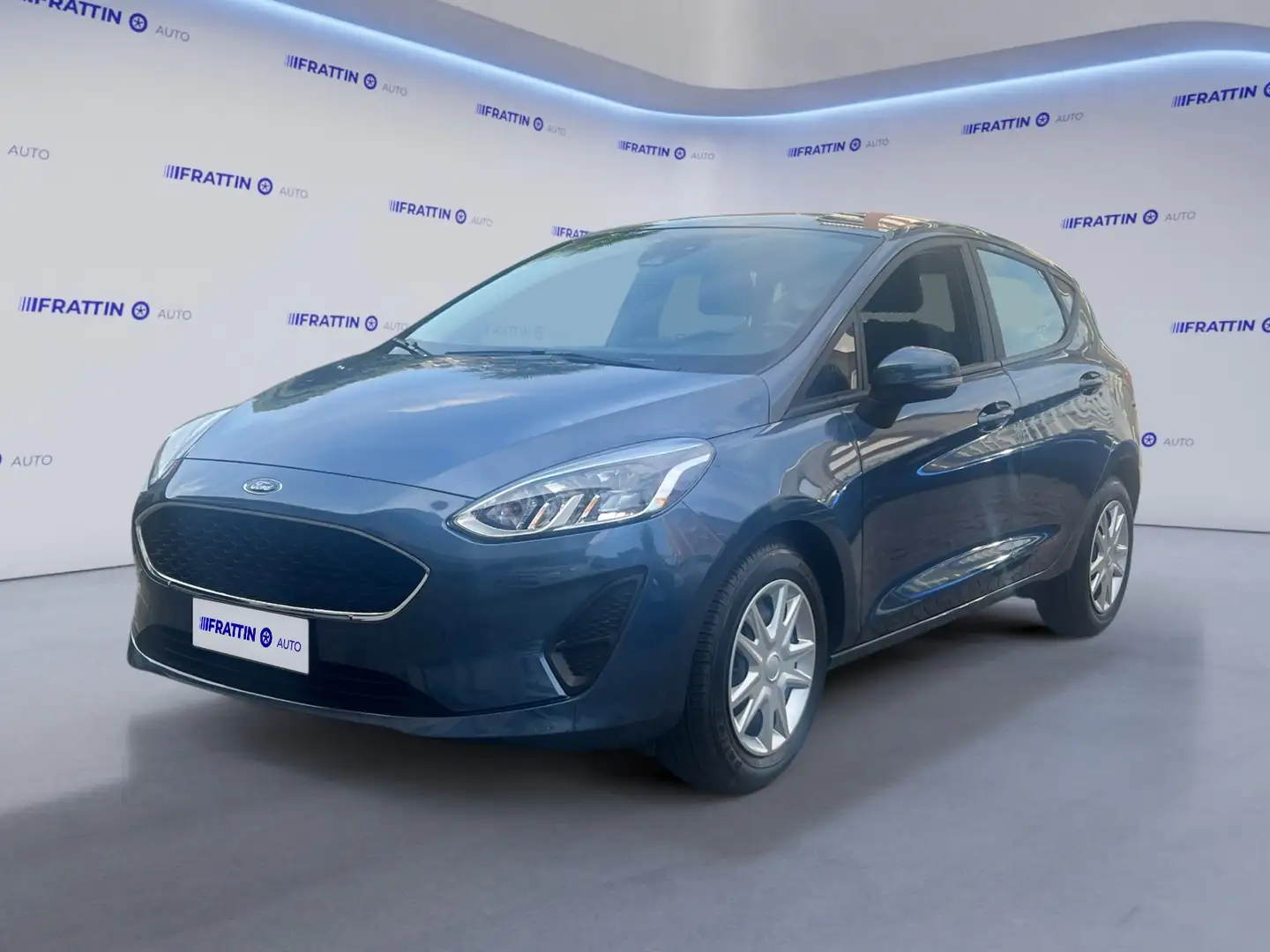 Ford Fiesta 1.1 75 CV 5 porte Connect Bleu - 1