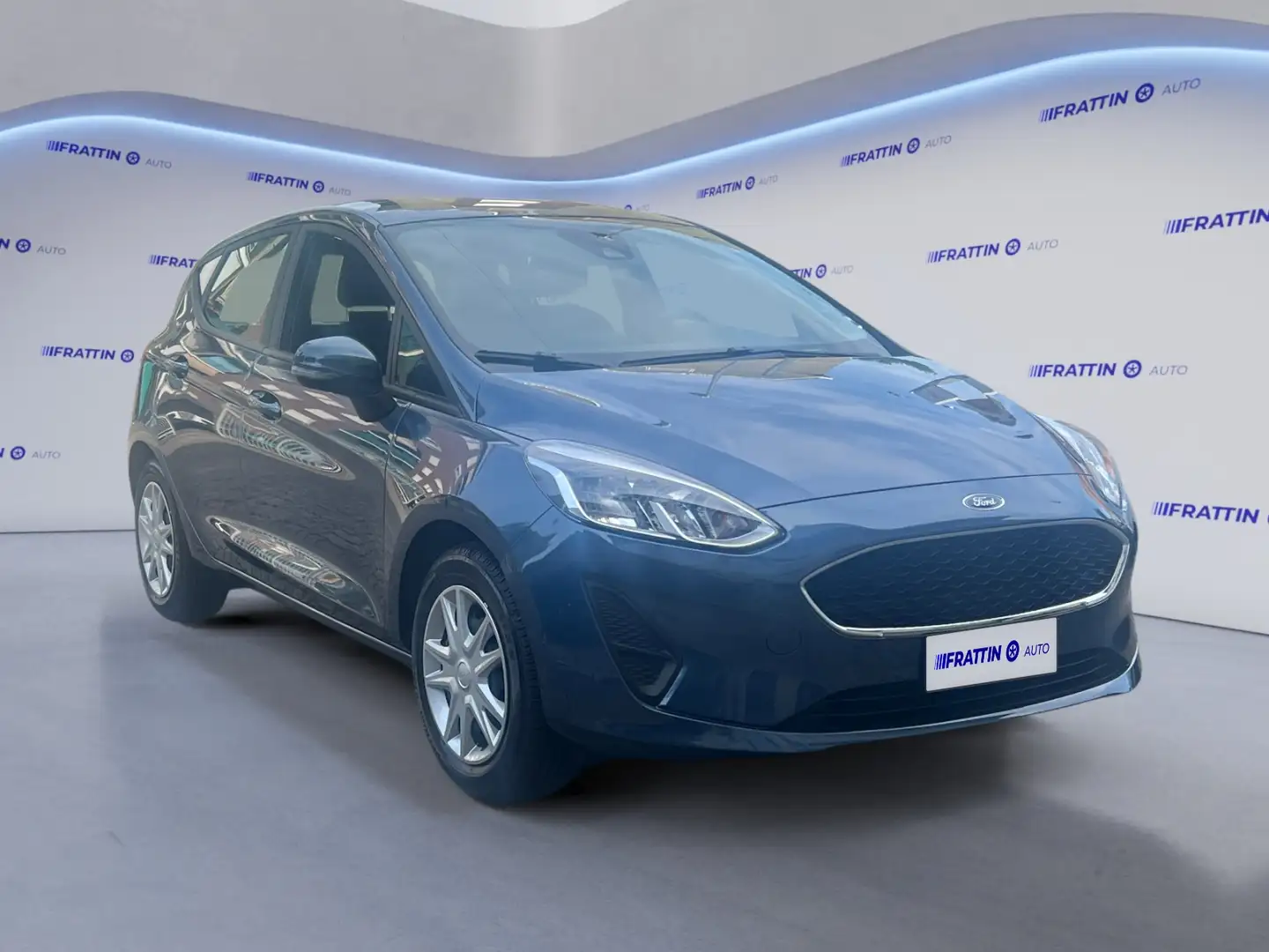Ford Fiesta 1.1 75 CV 5 porte Connect Bleu - 2