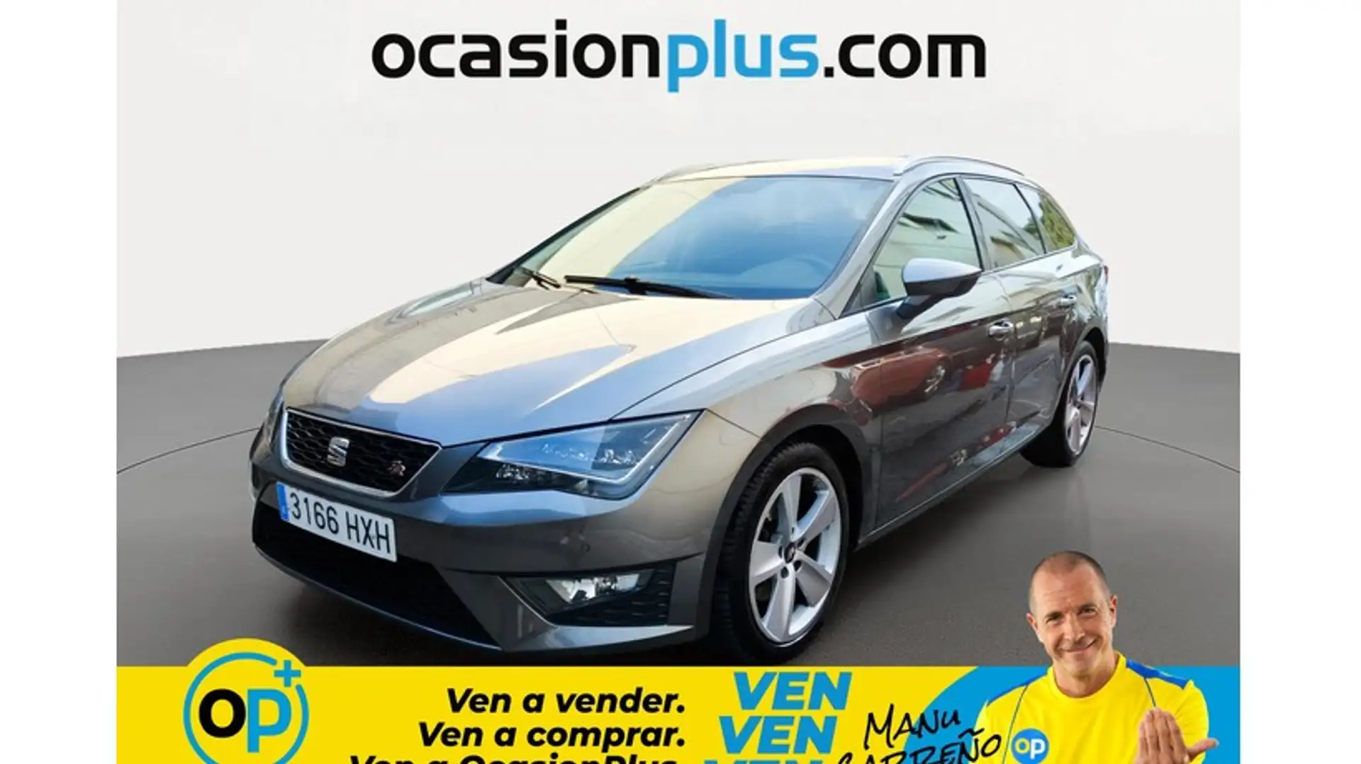 SEAT Leon ST 2.0TDI CR S&S FR Gris - 1